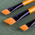 Tri-Art Artist Brushes - Short Synthetic - WC/Acryl - Angle-0