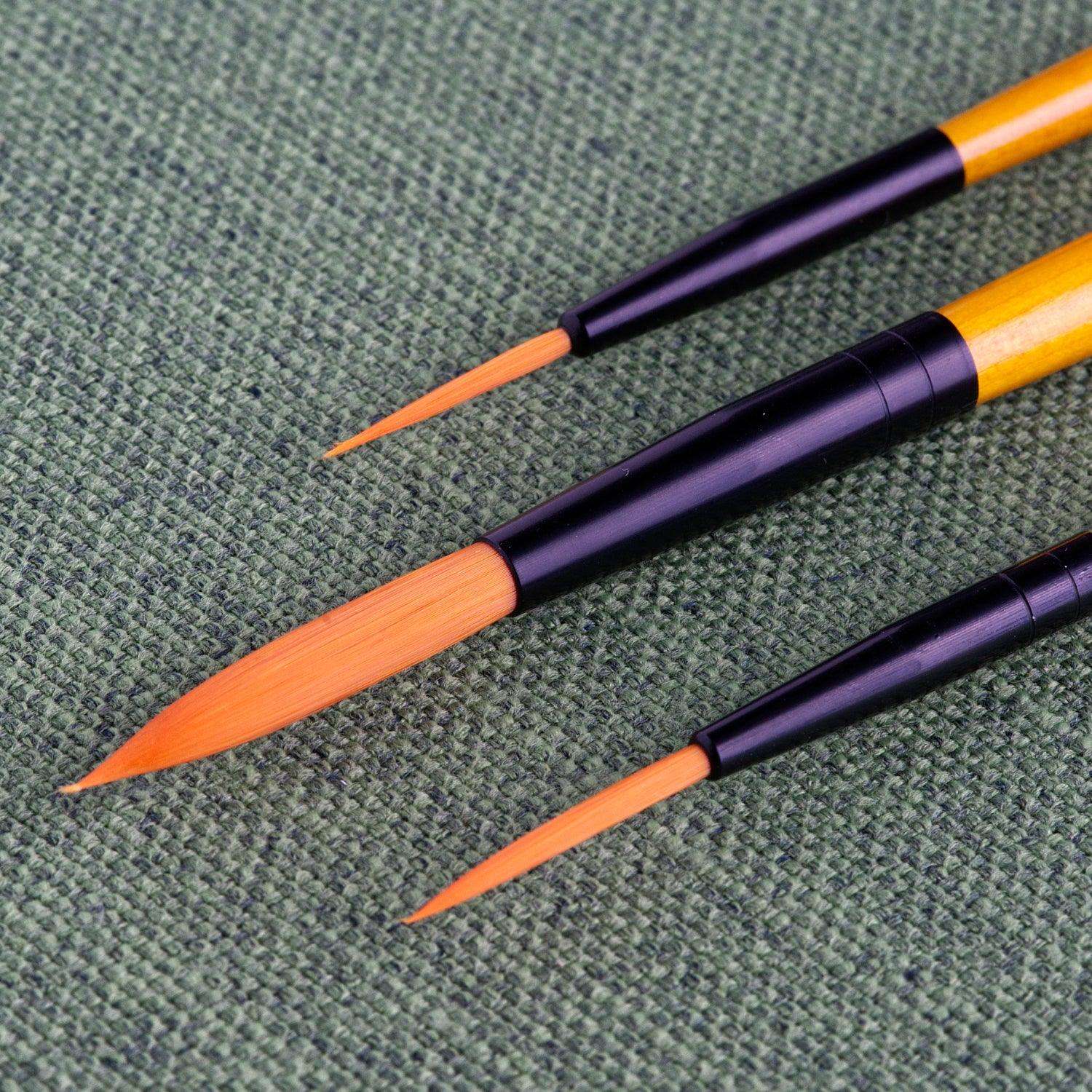 Tri-Art Artist Brushes - Short Synthetic - WC/Acryl - Liner-0