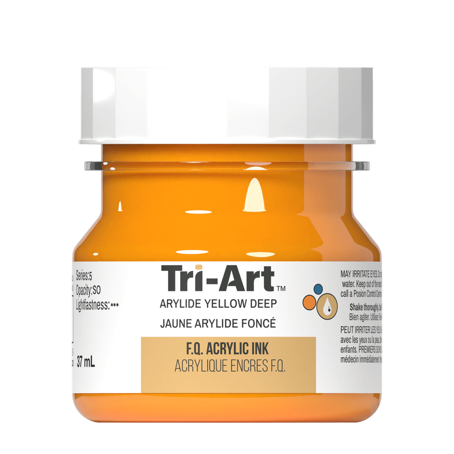 Tri-Art Ink - Arylide Yellow Deep - 37mL-0